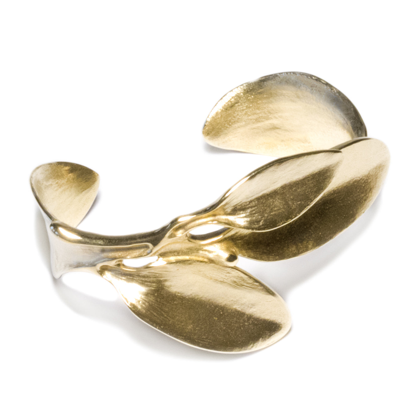 Evocateur Confetti Gold Leaf Cuff - The Polished Edge Fine Jewelry
